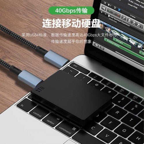 (240W 40Gbps), 3FT(1M) 8K High Quality Type-C to Type-C Cable, Charge & Sync