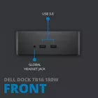 Station d'accueil Dell USB Type-C, Thunderbolt Dock, TB16 0J5C6 avec adaptateur secteur 130 W