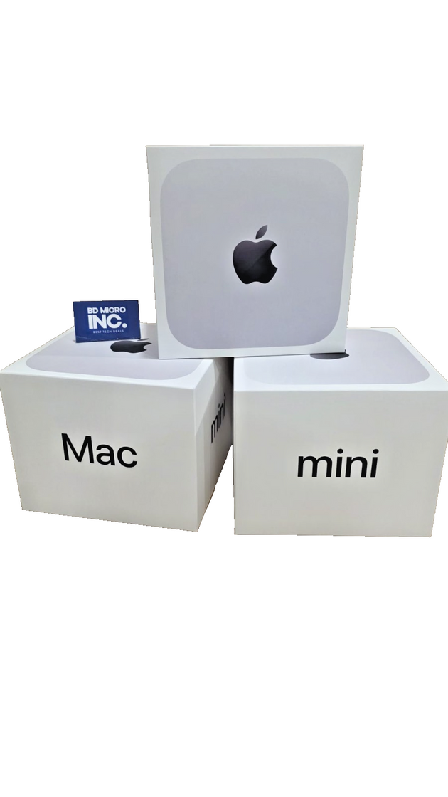 Apple Mac Mini 2024 M4 Chip 16GB RAM 256GB SSD MU9D3LL/A + April 2027 Warranty0