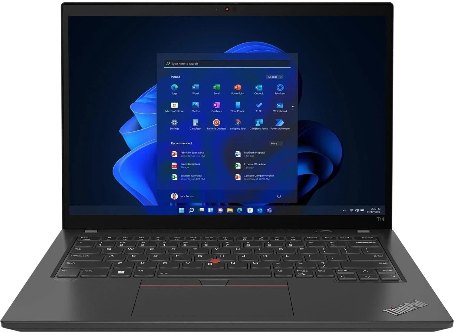 LENOVO ThinkPad T14 Gen 1 AMD RYZEN 7 PRO 4750U 16GB, 256GB 14