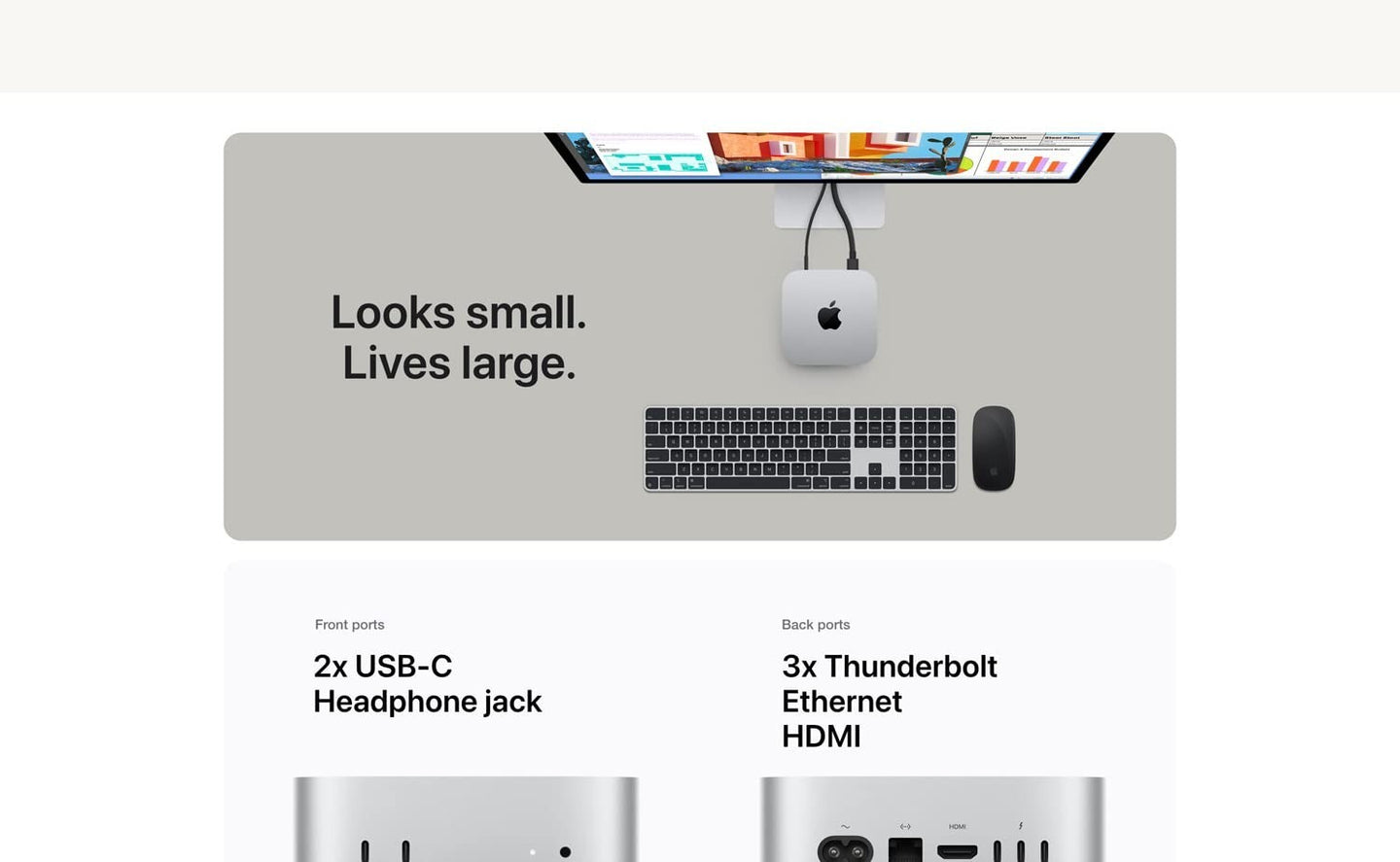 Apple Mac Mini 2024 M4 Chip 16GB RAM 256GB SSD MU9D3LL/A + April 2027 Warranty5
