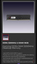 GMOG  16GBx2 GOLDEN MEMORY MODULE DDR4 3200MHz 1.35V UDIMM - Retail Pack1