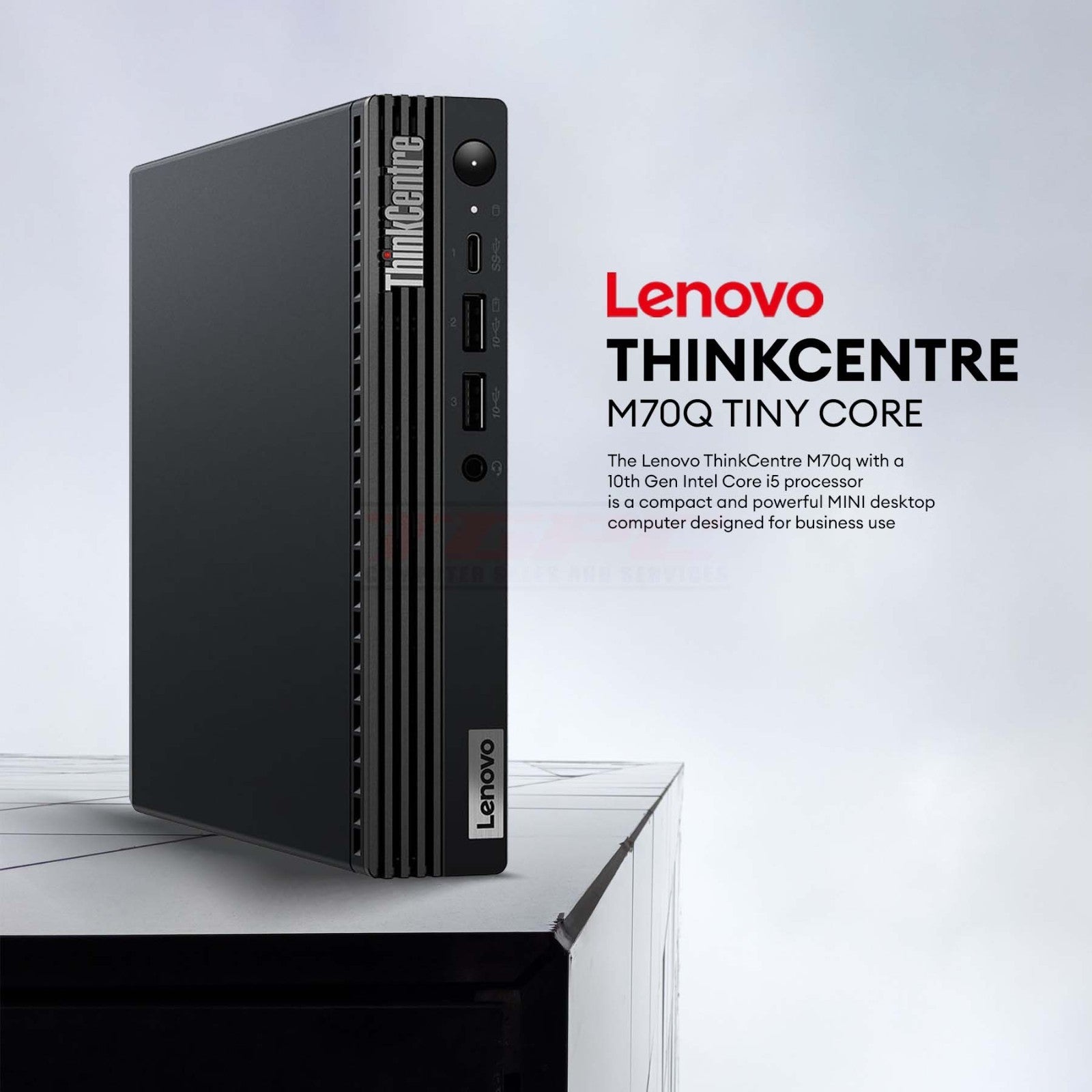 Lenovo ThinkCentre M70q Gen 2 Tiny PC, i5-11400T 32GB 512GB SSD WIFI WIN 11 Pro0