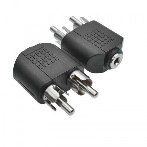 3.5mm - 2RCA Adapter F/2M