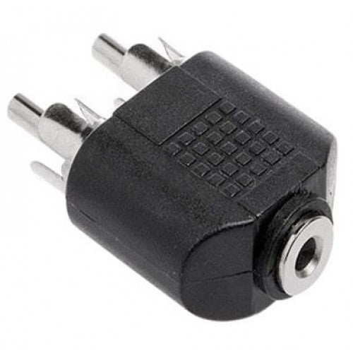 3.5mm - 2RCA Adapter F/2M