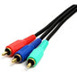 3RCA-3RCA Component Audio/Video Cable M/M 15FT