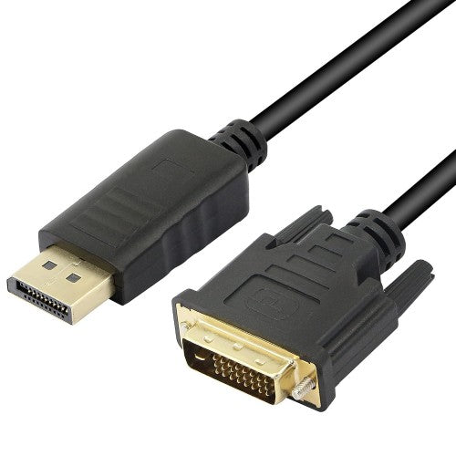 Displayport to DVI (24+1) Cable M/M 10FT