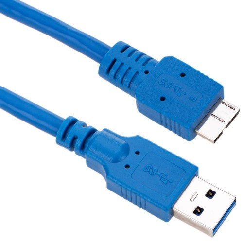 USB3.0 AM Cable - MicroUSB (5+4pin) AM 10FT cable