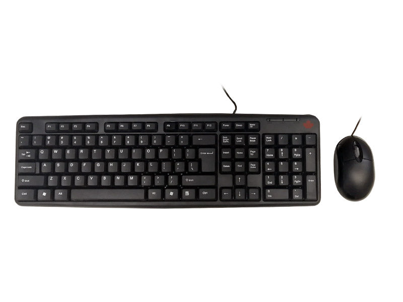 Clavier + souris USB filaire générique