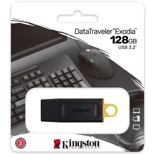 Kingston DataTraveler Exodia 128GB USB 3.2 Flash Drive DTX/128GB