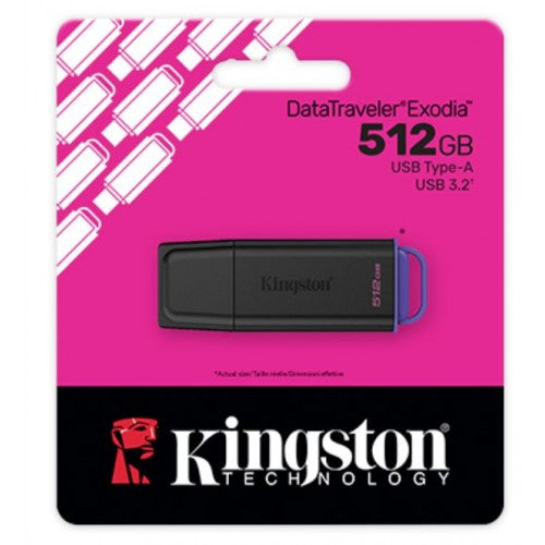 Kingston DataTraveler Exodia 512GB USB 3.2 Flash Drive DTXG2/512GB