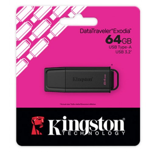 Kingston DataTraveler Exodia 64GB USB 3.2 Flash Drive DTXG2/64GB