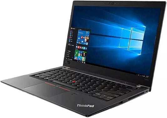 Lenovo ThinkPad T480s 14"&nbsp;Touchscreen&nbsp;Laptop, Intel Core i7, 16GB RAM, 512GB SSD, Win11 Pro. With Lenovo USB-C AC Adapter - Grade A