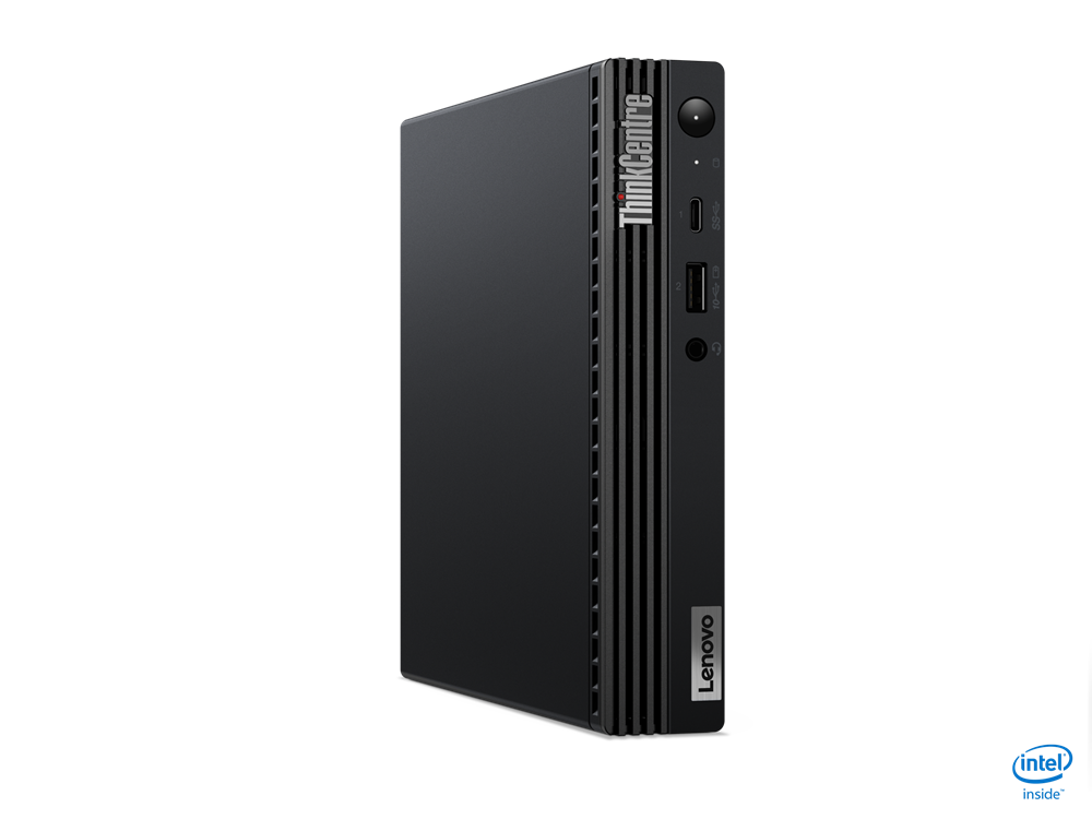 Lenovo ThinkCentre M80q Tiny, side angle