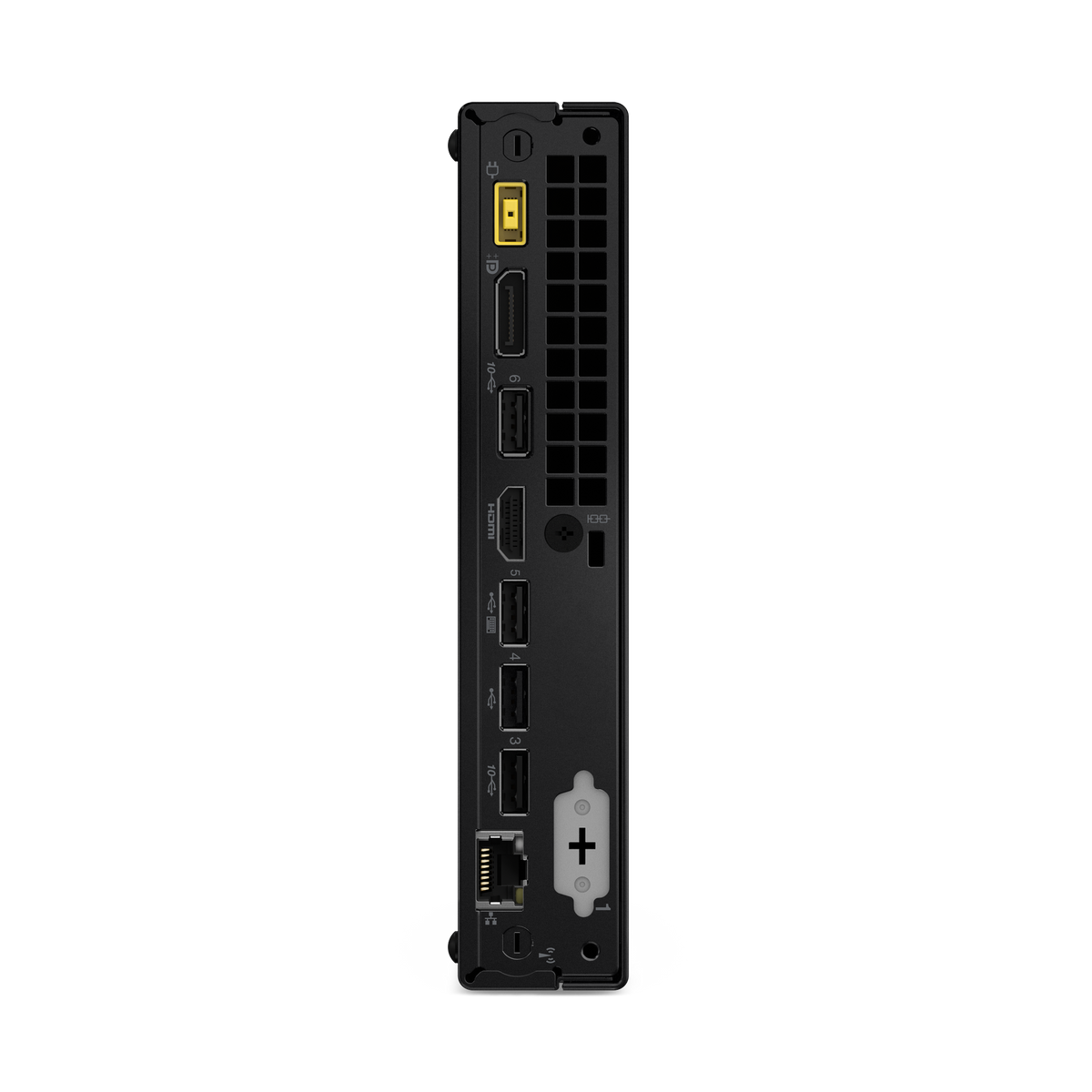Lenovo ThinkCentre Neo 50q Tiny Gen 4, rear ports