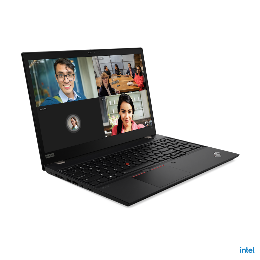 Lenovo ThinkPad T15 Gen 2 angled view