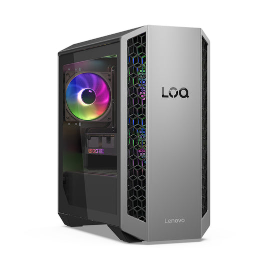 Lenovo LOQ Tower 26ADR10 Gaming PC, Ryzen 7 8745HX, 32GB, 1TB SSD, RTX 5060 Ti, Win 11 Home