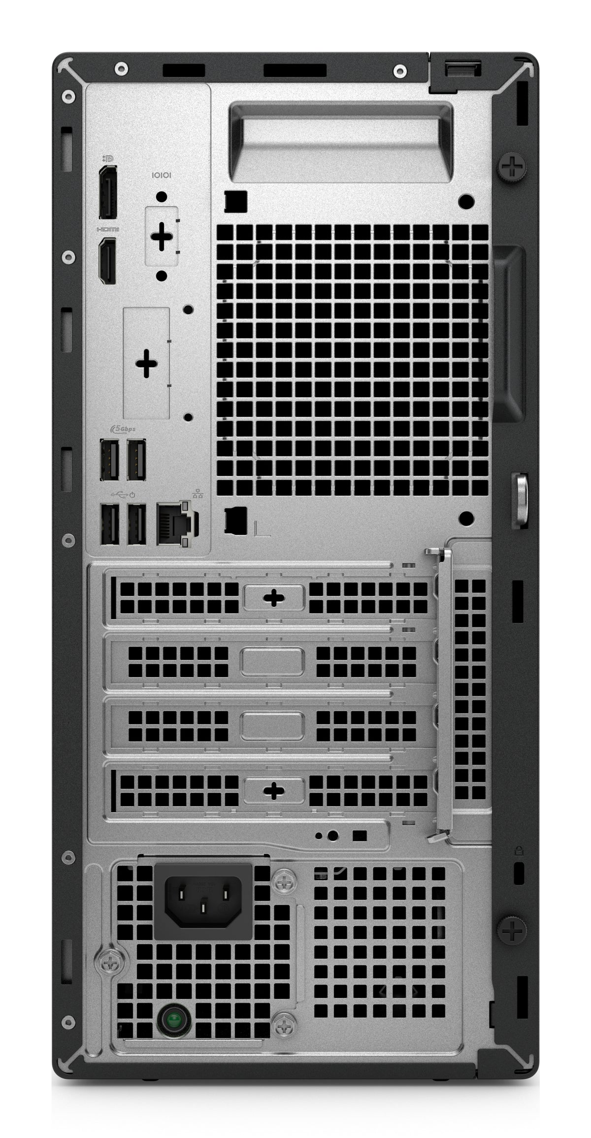 Dell Pro QCT1255 AMD Ryzen™ 5 8500G 8 GB DDR5-SDRAM 256 GB SSD Windows 11 Pro Tower PC Black - New