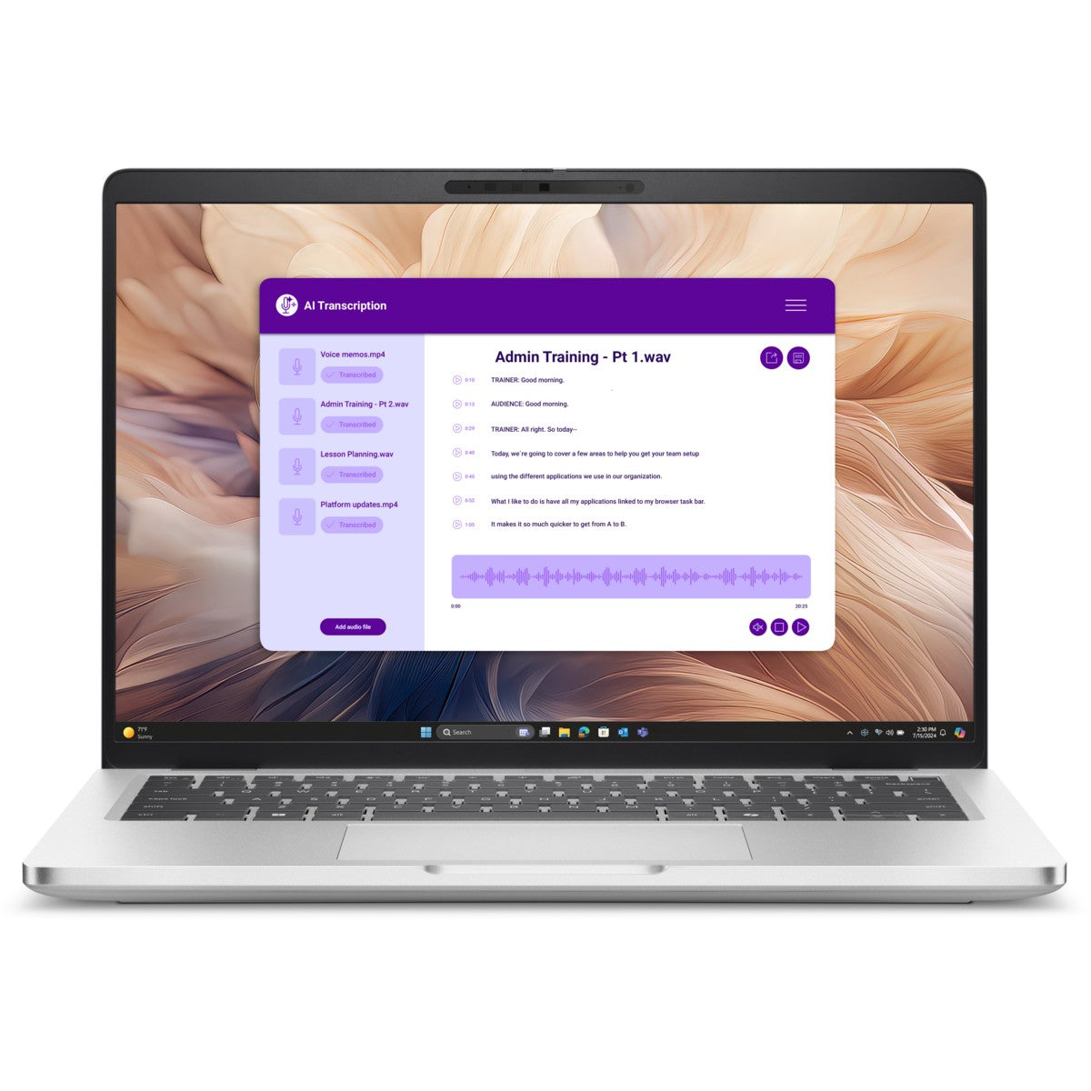 Dell Pro 14 Plus non-touch laptop front view