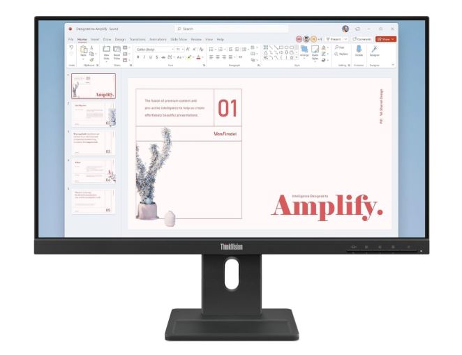 Lenovo ThinkVision E24-40 23.8" FHD 100Hz IPS Monitor - New