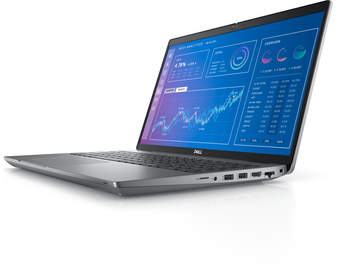 Dell Precision 3571 15.6" FHD Workstation Laptop i7-12700H 32GB 512GB SSD RTX A1000 Win 11 Pro - Refurbished