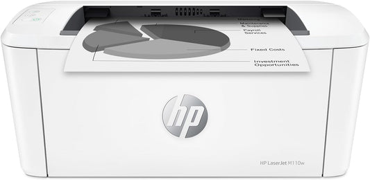HP LaserJet M110w Wireless Black & White Laser Printer - New