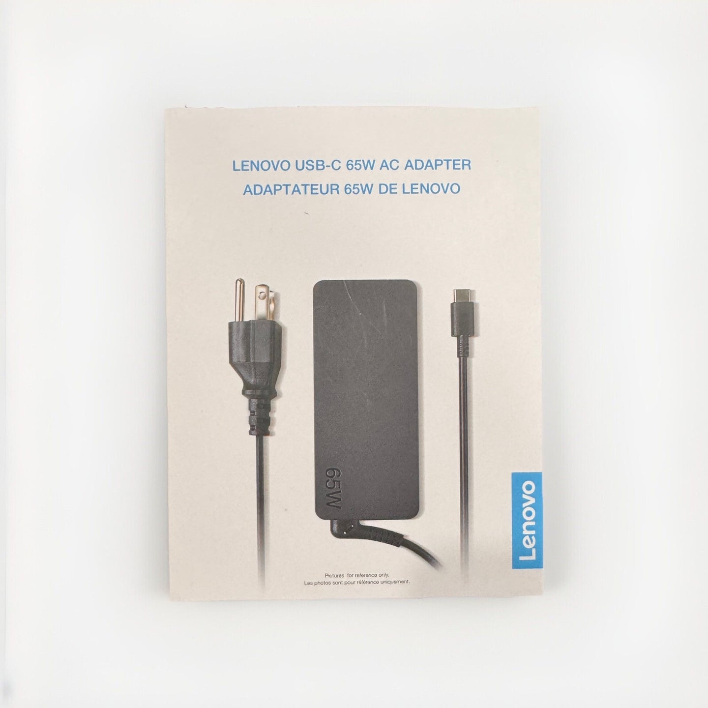 Genuine Original LENOVO 65W USB-C AC Adapter Charger - Brand New - Retail Pack1
