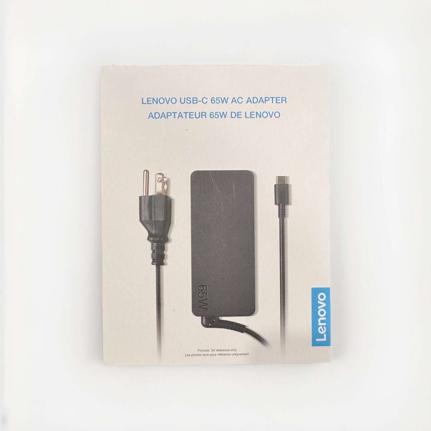 Genuine Original LENOVO 65W USB-C AC Adapter Charger - Brand New - Retail Pack1