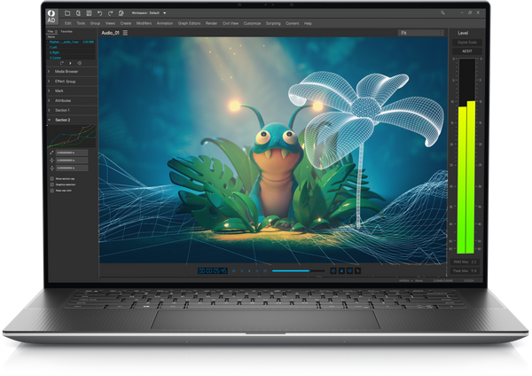 Dell Precision 5570 15.6" Workstation Laptop i7-12800H 32GB 1TB SSD RTX A1000 Win 11 Pro - Refurbished